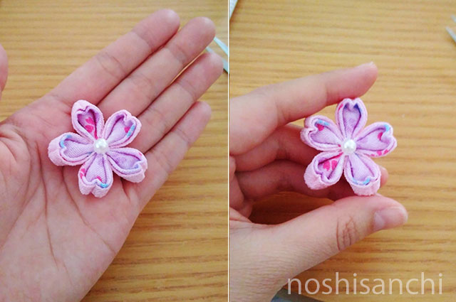 100均(ダイソー)のつまみ細工キット